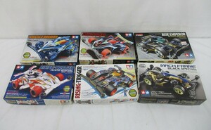 7702B 未組立 TAMIYA ミニ四駆 プラモデル 6箱 まとめ◆ライジングトリガー マッハフレーム ナックルブレイカー 他◆タミヤ プラモ