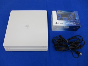7661Ｂ PlayStation4 CUH-2000B 1TB ホワイト ワイヤレスコントローラー DUALSHOCK4 SONY PS4 動作確認 初期化済 プレイステーション4 本体