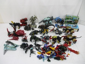 7842Y ゾイド ZOIDS ゾイドワイルド ジャンク◆ グラキオサウルス コマンドウルフ ガトリングフォックス他 恐竜 動物 組済 パーツ プラモ