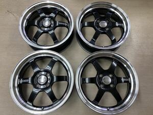 RAYS TE37 KCR◆5.5J 16インチ IS45 PCD100-4H◆鍛造 FORGED◆軽自動車に!!アルト ミラ タント N-BOX ムーヴ◆レイズ ボルクレーシング