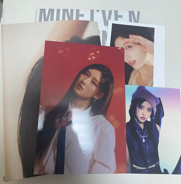 IVE mine ガウル ポストカード ポラロイド ポスター