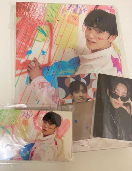 seventeen Face the Sun carat盤 バインダー ミンギュ ドギョム ミンハオ the8 トレカ