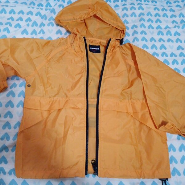 UNIQLOkid's110 ポケッタブルパーカー ウインドブレーカー