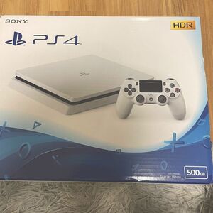 PS4 プレステ4 本体 Slim CUH-2100A b02 500GB ホワイト 白 White 初期化済み