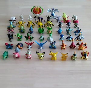  Pokemon figure rare that time thing Lizard n, howe ou, guarantee dos,yado King,bakf-n,emperuto etc. clear . contains 50 body Junk 