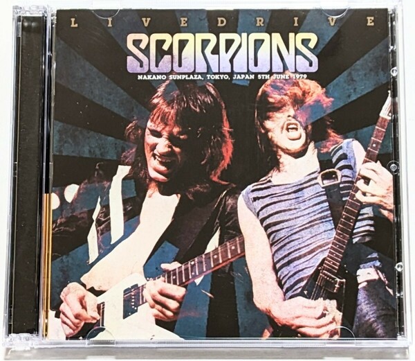 SCORPIONS − LIVEDRIVE 2CD プレス盤
