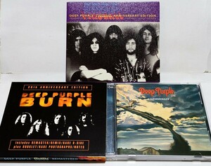 DEEP PURPLE−anniversary 輸入盤3タイトル