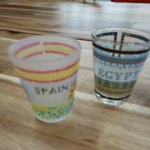 世界のショットグラス　冷酒カップ　5点セット　カナダ　スペイン　エジプト　オーストラリア　シンガポール　まとめ売り_画像4
