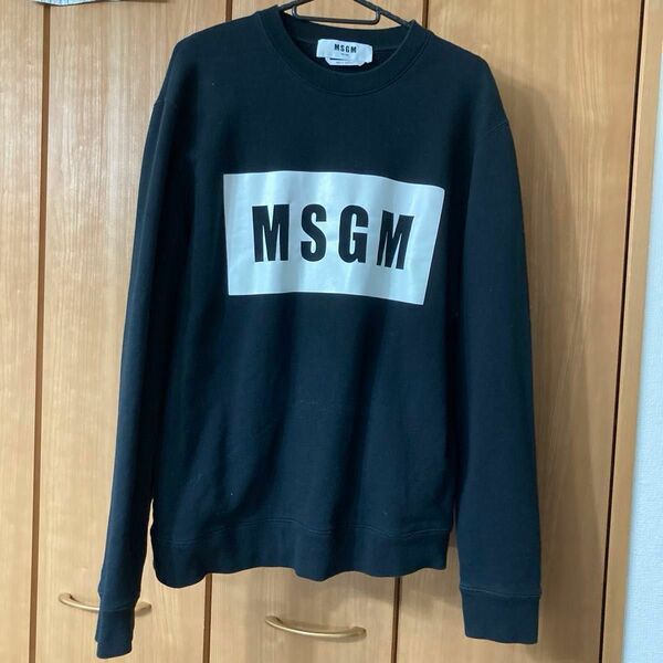 MSGM スウェット ブラック Lサイズ