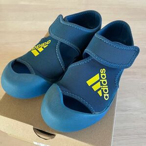 【adidas】アディダス　ウォーターシューズ　マリンシューズ　サンダル　19.5cm キッズ 靴