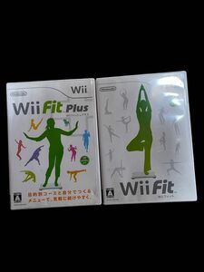 Wii Wiiソフト Fit Plus Wiiフィットプラス 任天堂 ソフト レトロ ニンテンドー Wiiフィット2本セット
