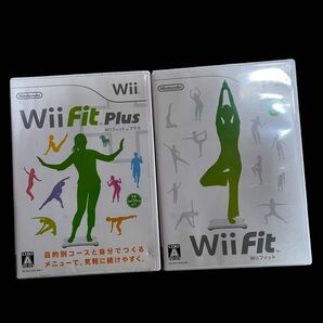 Wii Wiiソフト Fit Plus Wiiフィットプラス 任天堂 ソフト レトロ ニンテンドー Wiiフィット2本セット