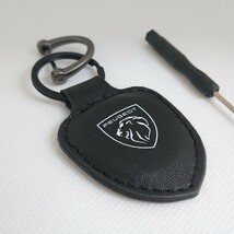 プジョー カー キーリング アクセサリー /新品 送料無料 キーホルダー 鍵 車用 キー peugeot _画像2