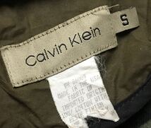 USA製 90s Calvin Klein カルバンクライン オイルド トレンチコート ワックスコットン ヴィンテージ 80s アメリカ古着 ロングコート S_画像10