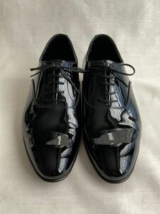 Crockett & Jones エナメル　プレーントゥシューズ　Cheam