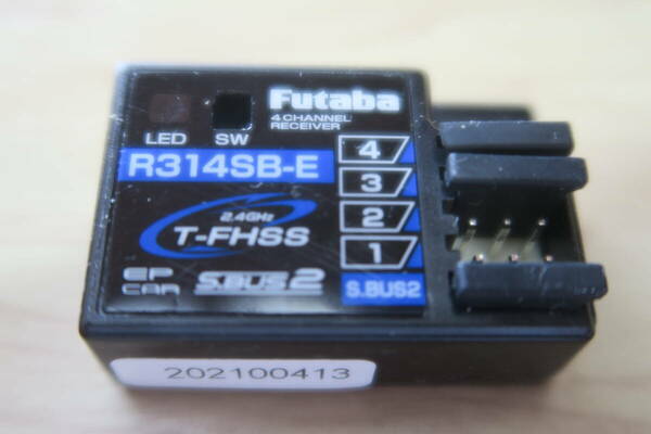 ★フタバ R314SB-E T-FHSS 2.4GHzアンテナレス受信機 Futaba★①