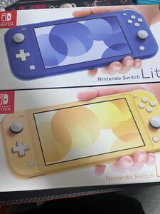 【新品】ニンテンドースイッチライト Switch lite 本体 (ブルー、イエロー) 2台セット