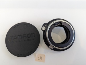  TAMRON ADAPTALL MOUNT タムロン アダプター For canon FD キャノン USA Patent No. 3500735 マウントアダプター #C51
