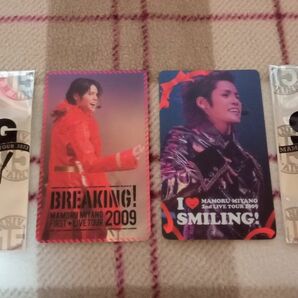 宮野真守　歴代ライブフォトカードステッカー　BREAKING!　SMILING!