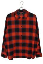 ロットワイラー ROTTWEILER 24SS R9 OMBRE L/S SHIRT サイズ:M チェックオンブレ長袖シャツ 中古 BS99_画像1