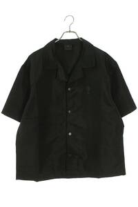 ナイキ NIKE FQ3846-010 サイズ:L ロゴ刺繍ナイロン半袖シャツ 中古 BS99