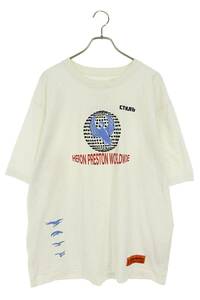 ヘロンプレストン HERON PRESTON HMAA019F20JER006 サイズ:L ワールドワイドTシャツ 中古 BS99