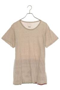 ビズビム VISVIM 14SS 0114105010040 FLAG TEE S/S STARS サイズ:4 フラッグパッチワークTシャツ 中古 BS99