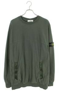 ストーンアイランド STONEISLAND 801560154 サイズ:XXL ナイロン切替クルーネックスウェット 中古 BS99