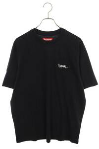 シュプリーム SUPREME 24SS Washed Tag S/S Top Tee サイズ:M ウォッシュド加工ロゴ刺繍Tシャツ 中古 OM10