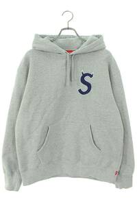 シュプリーム SUPREME 22AW S Logo Hooded Sweatshirt サイズ:M Sロゴツノプルオーバーパーカー 中古 OM10