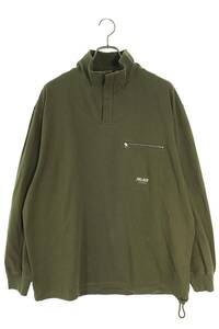 パレス Palace ZIP 380 FUNNEL NECK サイズ:XL ジップフランネルネックスウェット 中古 BS99