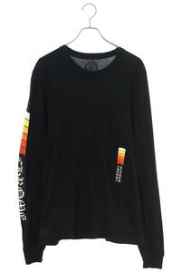 クロムハーツ Chrome Hearts CH L S LTD サイズ:L カリフォルニア限定ネオンバーロゴ長袖カットソー 中古 SS13