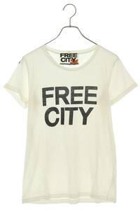 フリーシティー FREE CITY サイズ:M ロゴプリントTシャツ 中古 BS99