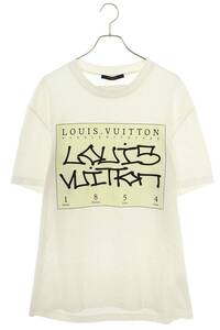 ルイヴィトン LOUISVUITTON 22AW RM222 DT3 HNY75W サイズ:XL グラフィックロゴTシャツ 中古 SB01