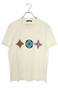 ルイヴィトン LOUISVUITTON 20AW RM202M NPG HJY01W サイズ:S マルチカラーモノグラムTシャツ 中古 OM10