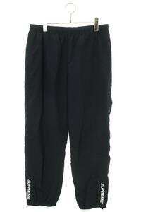 シュプリーム SUPREME 20AW Warm Up Pant サイズ:M 裾ジップロゴプリントナイロンウォームアップロングパンツ 中古 OM10