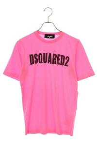 ディースクエアード DSQUARED2 19SS S72GD0147 サイズ:XS フロントロゴプリントTシャツ 中古 BS99