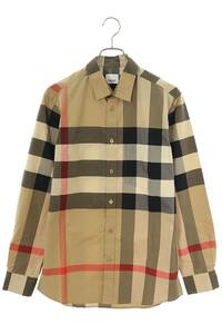 バーバリー Burberry 8010213 サイズ:S ノバチェック長袖シャツ 中古 FK04