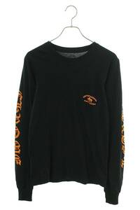 クロムハーツ Chrome Hearts CH L/S /1 サイズ:S トリプルクロスプリント長袖カットソー 中古 SJ02