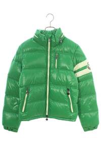 モンクレール MONCLER ERIC/41321 サイズ:0 ロゴワッペン付ナイロンダウンジャケット 中古 BS99