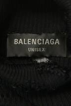 バレンシアガ BALENCIAGA 719044 T5187 サイズ:L デストロイタートルネックニット 中古 BS55_画像3