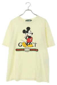 グッチ GUCCI 565806 XJB66 サイズ:L キャラクタープリントオーバーサイズTシャツ 中古 OM10