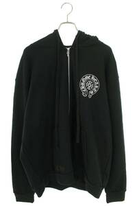 クロムハーツ Chrome Hearts SWTSHRT HD ZIP LTD サイズ:XL 東京限定バックホースシューダガージップパーカー 中古 SJ02