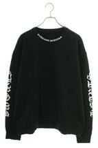 クロムハーツ Chrome Hearts SWTSHRT PLVRスウェット サイズ:L ネックロゴプリントスウェット 中古 OM10_画像1