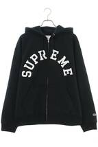 シュプリーム SUPREME チャンピオン 24SS Zip Up Hooded Sweatshirt サイズ:L アーチロゴジップアップパーカー 中古 OM10_画像1