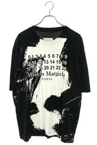 メゾンマルジェラ Maison Margiela 20SS S29GC0282 サイズ:S ロゴペイントクルーネックTシャツ 中古 OM10