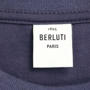 ベルルッティ Berluti R23JRS80JAEK サイズ:L フロント刺繍Tシャツ 中古 BS99の画像3