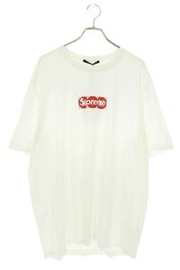 シュプリーム ルイヴィトン SUPREME LOUISVUITTON 17AW LV Box Logo Tee サイズ:4L モノグラムボックスロゴTシャツ 中古 SB01