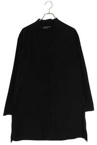 ヨウジヤマモトプールオム YOHJI YAMAMOTO POUR HOMME 23AW HJ-B08-001 サイズ:3 コットン環縫いブロード 釈迦釦長袖シャツ 中古 BS99