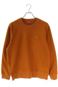 シュプリーム SUPREME Polartec Small Box Crewneck サイズ:S スモールボックスフリースクルーネックスウェット 中古 BS99